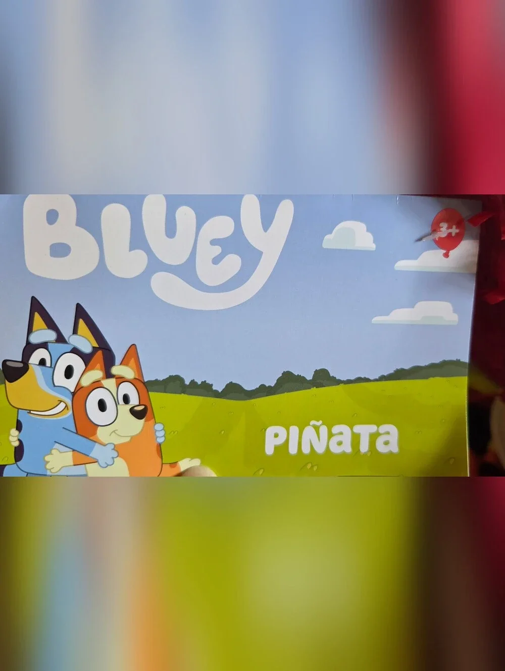 Bluey and Bingo Party Pinata, New With Tags, Approx. 21